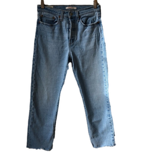LEVI’S Wedgie Straight premium denim jeans
